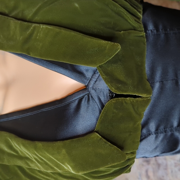 Vintage velvet cropped jacket - Picture 6 of 16